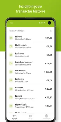 Travelcard android App screenshot 0